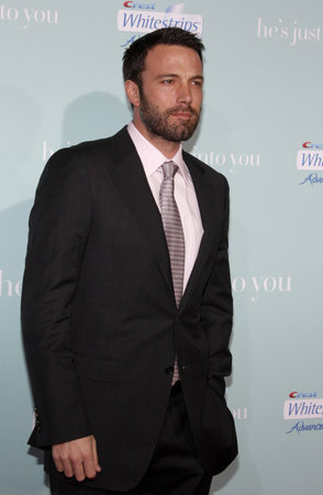 Ben Affleck at the Los Angeles premiere of 'He's Just Not That Into You' held at the Grauman's Chinese Theater in Hollywood, USA on February 2, 2009.のeditorial素材