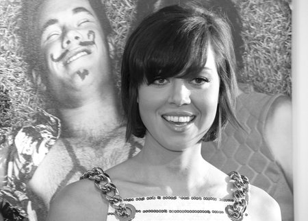 Aubrey Plaza at the Los Angeles premiere of 'Mike And Dave Need Wedding Dates' held at the ArcLight...