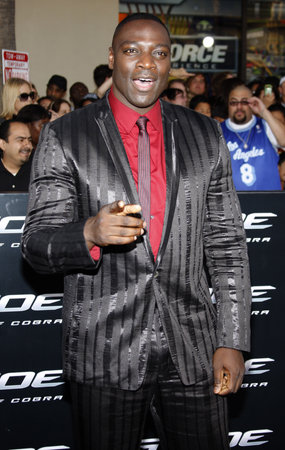 Adewale Akinnuoye-Agbaje at the Los Angeles premiere of G.I. Joe: The Rise of Cobra held at the...