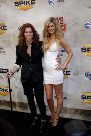 Shaun White and Marisa Miller at the 2010 Guys Choice Awards held at the Sony Pictures Studios in Culver City, USA on June 5, 2010.のeditorial素材