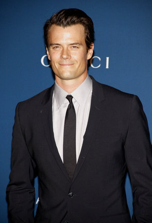 Josh Duhamel at the LACMA 2013 Art + Film Gala Honoring Martin Scorsese And David Hockney Presented By Gucci held at the LACMA in Los Angeles, USA on November 2, 2013.のeditorial素材