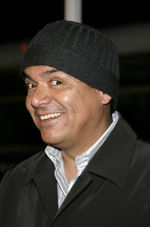 George Lopez at the Los Angeles premiere of "Miss Congeniality 2: Armed and Fabulous" held at the Grauman's Chinese Theatre in Hollywood, USA on March 23, 2005.のeditorial素材