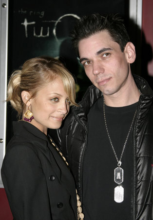 Nicole Richie and DJ AM at the Special Screening of "The Ring Two" held at the Arclight Cinemas in Hollywood, USA on March 8, 2005.のeditorial素材