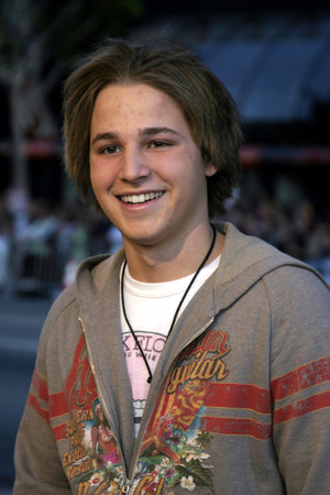 Shawn Pyfrom at the Los Angeles premiere of "Sahara" held at the Grauman's Chinese Theater in Hollywood, USA on April 4, 2005.のeditorial素材