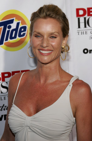 Nicollette Sheridan at the Desperate Housewives: Extra Juicy Edition Season 2 DVD Launch held at the Wisteria Lane Universal Studios in Hollywood, USA on August 5, 2006.のeditorial素材