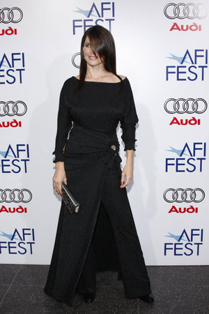 Julia Ormond at the 2008 AFI FEST Los Angeles premiere of "CHE" held at the Grauman's Chinese Theater in Hollywood, USA on November 1, 2008.のeditorial素材