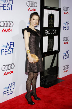 Sally Hawkins at the 2008 AFI FEST Opening Night Gala Presentation of "Doubt" held at the ArcLight Theater in Hollywood, USA on October 30, 2008.のeditorial素材