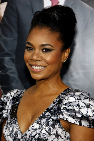 Regina Hall at the World premiere of "Death At A Funeral" held at the Arclight Cinerama Dome in Hollywood, USA on April 12, 2010.のeditorial素材