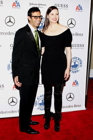 Geena Davis at the 30th Anniversary Carousel Of Hope Ball held at the Beverly Hilton Hotel in Beverly Hills, California, United States on October 25, 2008.のeditorial素材