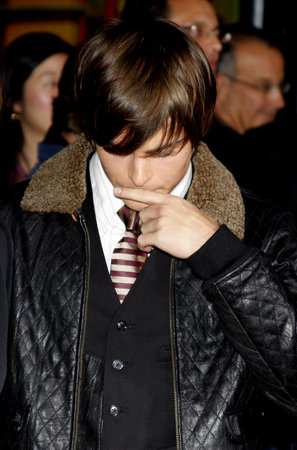 Zac Efron at the DVD Release premiere of "High School Musical 2: Extended Edition" held at the El Capitan Theater in Hollywood, USA on November 19, 2007.のeditorial素材