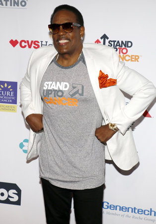Charlie Wilson at the 5th Biennial Stand Up To Cancer held at the Walt Disney Concert Hall in Los Angeles, USA on September 9, 2016.のeditorial素材