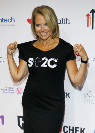 Katie Couric at the 5th Biennial Stand Up To Cancer held at the Walt Disney Concert Hall in Los Angeles, USA on September 9, 2016.のeditorial素材