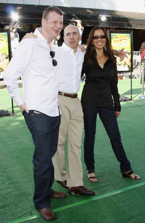 Jeffrey Katzenberg at the Los Angeles premiere of 'Madagascar: Escape 2 Africa' held at the Mann Village Theater in Westwood, USA on October 26, 2008.のeditorial素材