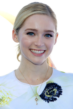 Greer Grammer at the Los Angeles premiere of 'Storks' held at the Regency Village Theatre in Westwood, USA on September 17, 2016.のeditorial素材