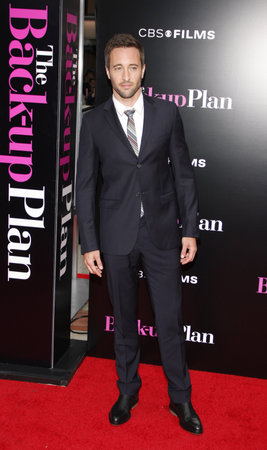 Alex O'Loughlin at the Los Angeles premiere of "The Back-Up Plan" held at the Westwood Village Theater in Westwood, California, United States on April 21, 2010.のeditorial素材