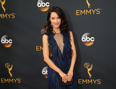 Abigail Spencer at the 68th Annual Primetime Emmy Awards held at the Microsoft Theater in Los Angeles, USA on September 18, 2016.のeditorial素材