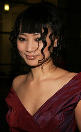 Bai Ling at the Los Angeles premiere of "London" held at the Arclight Cinemas in Hollywood, USA February 6, 2006.のeditorial素材