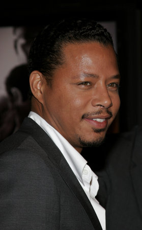 Terrence Howard at the Los Angeles premiere of "Get Rich or Die Tryin'" held at the Grauman's Chinese Theatre in Hollywood, USA on November 3, 2005.のeditorial素材