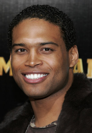 Texas Battle at the World premiere of "Stomp The Yard" held at the Cinerama Dome in Hollywood, USA on January 8, 2007.のeditorial素材