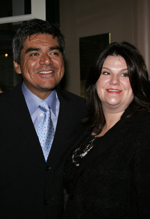 George Lopez at the Los Angeles Free Clinic's 29th Annual Dinner Gala held at the Regent Beverly Wilshire in Beverly Hills, USA on November 21, 2005.のeditorial素材