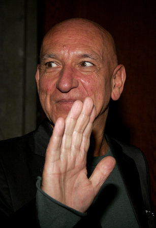 Sir Ben Kingsley at the opening of stage musical version of Irving Berlin's White Christmas held at the Pantages Theatre in Hollywood, California United States on November 28, 2005.のeditorial素材