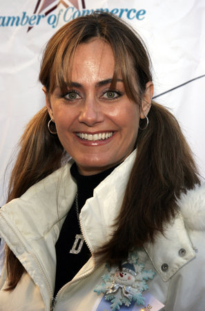Diane Farr at the 2005 Hollywood Christmas Parade held at the Hollywood Roosevelt Hotel in Hollywood, USA on November 27, 2005.のeditorial素材