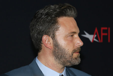 Ben Affleck at the Los Angeles premiere of 'The Accountant' held at the TCL Chinese Theater in Hollywood, USA on October 10, 2016.のeditorial素材