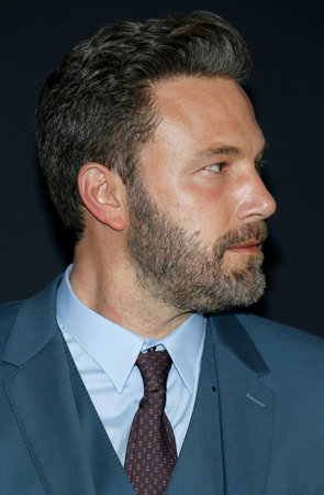 Ben Affleck at the Los Angeles premiere of 'The Accountant' held at the TCL Chinese Theater in Hollywood, USA on October 10, 2016.のeditorial素材