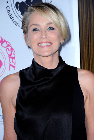 Sharon Stone at the 2016 Carousel Of Hope Ball held at the Beverly Hilton Hotel in Beverly Hills, USA on October 8, 2016.のeditorial素材