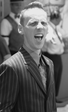 Ewen Bremner at the Los Angeles premiere of 'Around The World In 80 Days' held at the El Capitan Theater in Hollywood, USA on June 13, 2004.のeditorial素材
