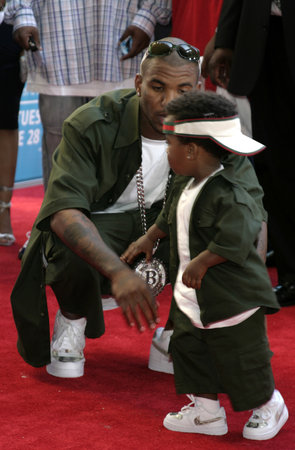 The Game at the 2005 BET Awards at the Kodak Theater in Hollywood, USA on June 28, 2005.のeditorial素材