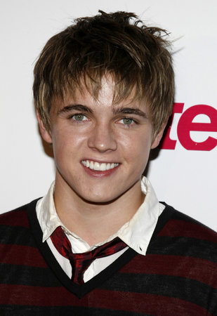 Jesse McCartney at the Teen Vogue Young Hollywood Party held at the Sunset Tower Hotel in West Hollywood, USA on September 21, 2006.のeditorial素材