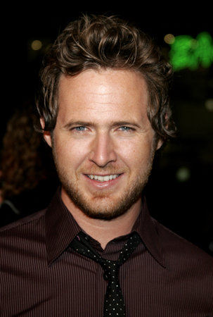 A. J. Buckley at the Los Angeles premiere of "Man of the Year" held at the Grauman's Chinese Theatre in Hollywood, USA on October 4, 2006.のeditorial素材