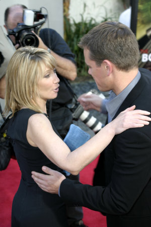 Matt Damon at the Los Angeles premiere of 'The Bourne Supremacy' held at the Cinerama Dome in Hollywood, USA on July 16, 2004.のeditorial素材