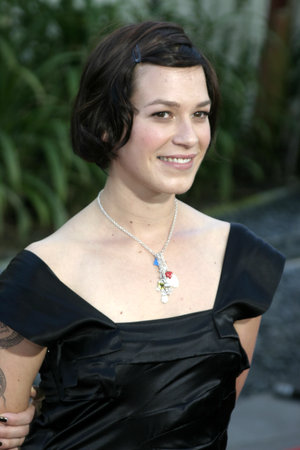 Franka Potente at the World premiere of 'The Bourne Supremacy' held at the ArcLight Cinema in Hollywood, USA on July 15, 2004.のeditorial素材