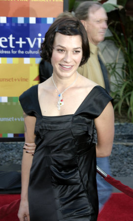 Franka Potente at the World premiere of 'The Bourne Supremacy' held at the ArcLight Cinema in Hollywood, USA on July 15, 2004.のeditorial素材