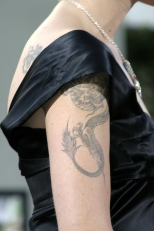 Franka Potente at the World premiere of 'The Bourne Supremacy' held at the ArcLight Cinema in Hollywood, USA on July 15, 2004.のeditorial素材