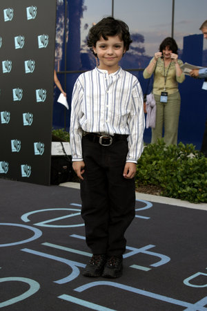 Max Burkholder at the WB Network's 2004 All-Star Party held at the Pacific Design Center in West Hollywood, USA  on July 14, 2004.のeditorial素材