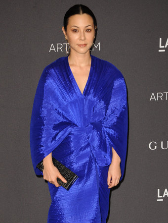 China Chow at the 2016 LACMA Art+Film Gala held at the LACMA in Los Angeles, USA on October 29, 2016.のeditorial素材