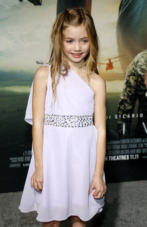 Judy Malone at the Los Angeles premiere of 'Arrival' held at the Regency Village Theater in Westwood, USA on November 6, 2016.のeditorial素材