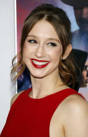 Taissa Farmiga at the AFI FEST 2016 Opening Night Premiere of 'Rules Don't Apply' held at the TCL Chinese Theatre in Hollywood, USA on November 10, 2016.のeditorial素材