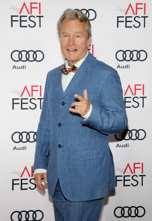 John Savage at the AFI FEST 2016 Opening Night Premiere of 'Rules Don't Apply' held at the TCL Chinese Theatre in Hollywood, USA on November 10, 2016.のeditorial素材