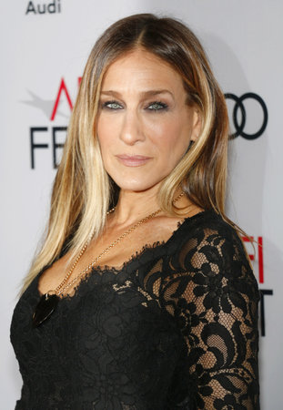 Sarah Jessica Parker at the AFI FEST 2016 Opening Night Premiere of 'Rules Don't Apply' held at the TCL Chinese Theatre in Hollywood, USA on November 10, 2016.のeditorial素材