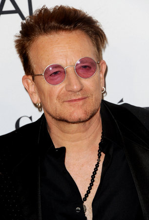 Bono at the Glamour Women Of The Year 2016 held at the NeueHouse in Hollywood, USA on November 14, 2016.のeditorial素材