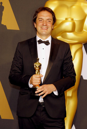 Sylvain Bellemare at the 89th Annual Academy Awards - Press Room held at the Hollywood and Highland Center in Hollywood, USA on February 26, 2017.のeditorial素材