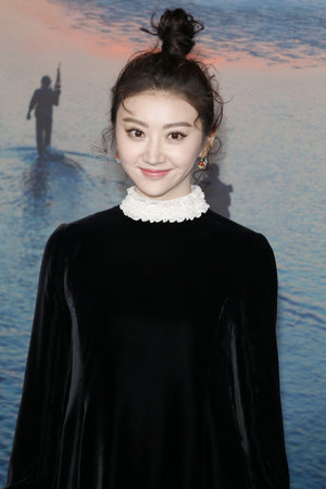 Tian Jing at the Los Angeles premiere of 'Kong: Skull Island' held at the El Capitan Theatre in Hollywood, USA on March 8, 2017.のeditorial素材