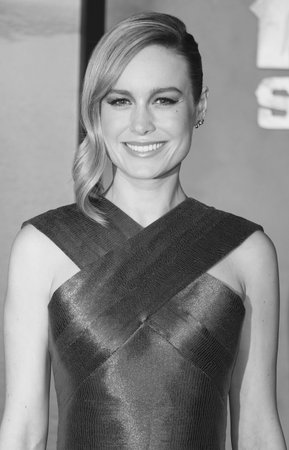 Brie Larson at the Los Angeles premiere of 'Kong: Skull Island' held at the El Capitan Theatre in Hollywood, USA on March 8, 2017.のeditorial素材