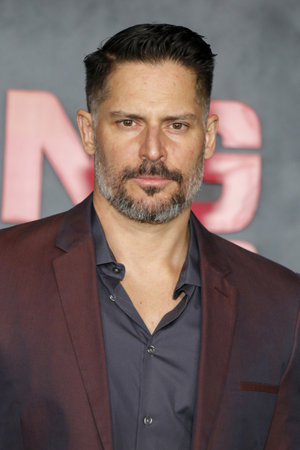 Joe Manganiello at the Los Angeles premiere of 'Kong: Skull Island' held at the El Capitan Theatre in Hollywood, USA on March 8, 2017.のeditorial素材