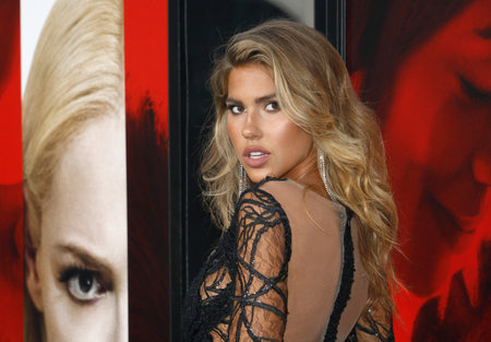 Kara Del Toro at the Los Angeles premiere of 'Unforgettable' held at the TCL Chinese Theatre in Hollywood, USA on April 18, 2017.のeditorial素材