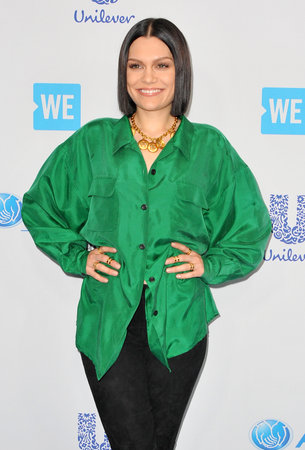 Jessie J at the WE Day California 2017 held at the Forum in Inglewood, USA on April 27, 2017.のeditorial素材